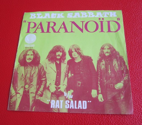 Black sabbath paranoid - black,