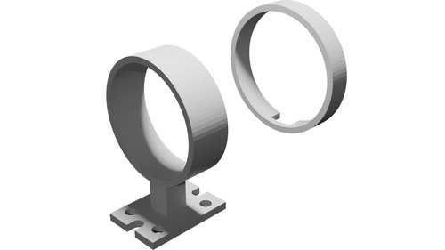 Supporto capsula microfono - supporto,