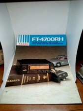 YAESU FT-4700RH BROCHURE ORIGINALE RADIO HF AMPLIFICATORE