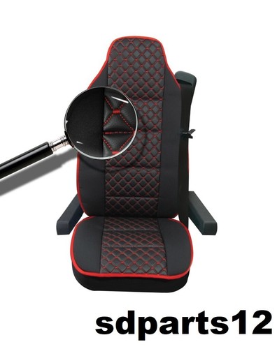 Coprisedile singolo nero rosso - coprisedile,