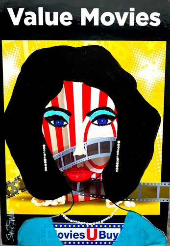 Quadro pop art originale - originale, unico