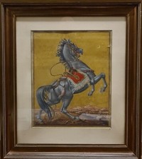 WERNER PEINER. CHEVAL RAMPANT