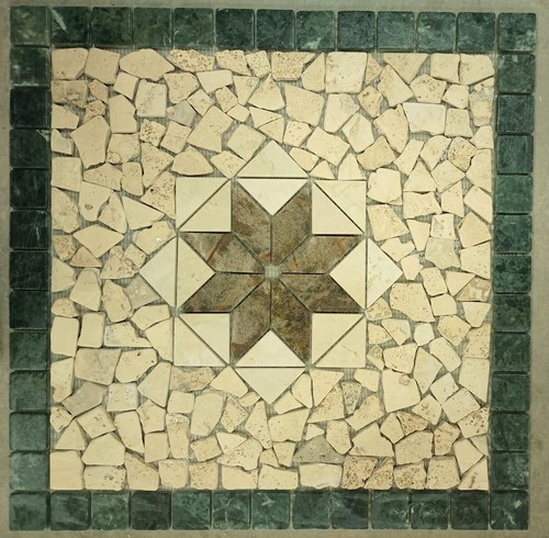 Rosone mosaico antica roma - "antica, roma"