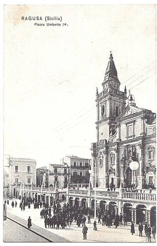 Antica cartolina ragusa - cartolina,