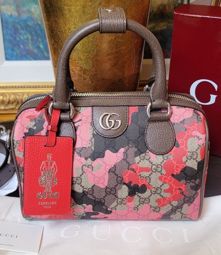 Borsa gucci mimetica boston - gucci,