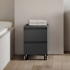 Carrello multiuso in legno con