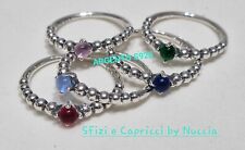 Anello pietra mese Pandora ARGENTO S925 colore mese