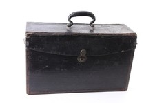 vecchia valigia auto d'epoca