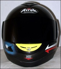 CASCO AIROH MODULARE AEROGRAFATO - DOPPIA VISIERA 