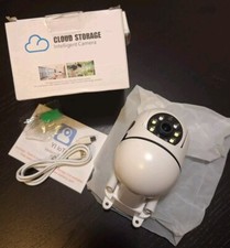 Telecamera di sicurezza wireless Girevole con vista panoramica a 355° 