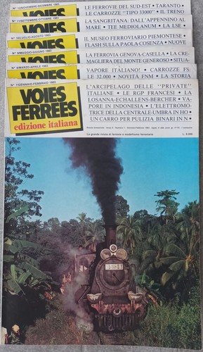 Riviste ferroviarie voies - riviste,