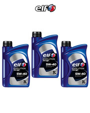 3 Litri Olio Motore ELF 5W40