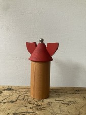 Rare Legnomagia Wood Pepper Salt Wood Design Postmodern
