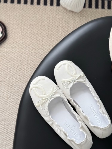 Ballerine bianche chanel - bianche, cc