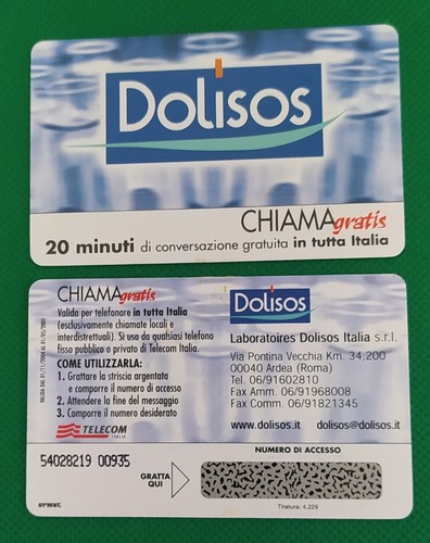 Scheda telefonica nuova - , tipo