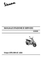 Piaggio Vespa service workshop