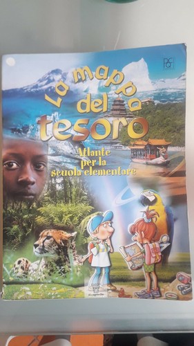 Mappa del tesoro atlante - tesoro,