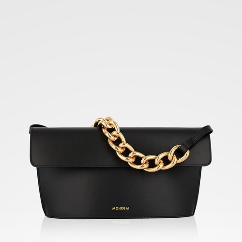 Borsa pelle nera lucilla - in,