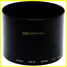 Paraluce Nikon HN-13 per 180/2,8 - 300/4,5 - 400/5,6 - polarizzatore 72mm. Nikon
