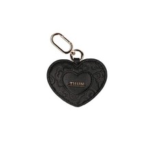 Thun - portachiavi cuore nero