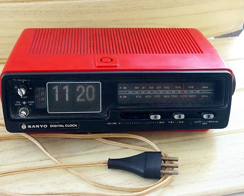 Radiosveglia vintage sanyo - sanyo, rm