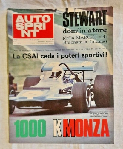 Rivista auto sprint anno - rivista,