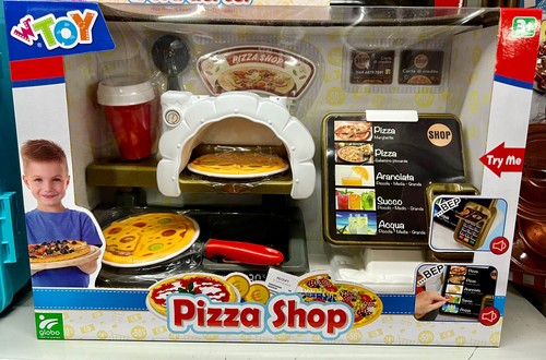 Pizza shop con accessori - shop,