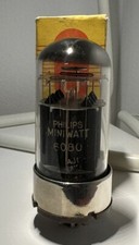 Philips Miniwatt 6080-6AS7G SQ Special Quality. Matched Triode Section In Box