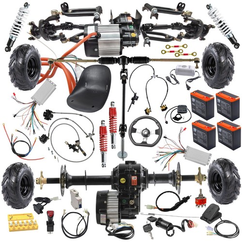 Kit kart assale anteriore - go,