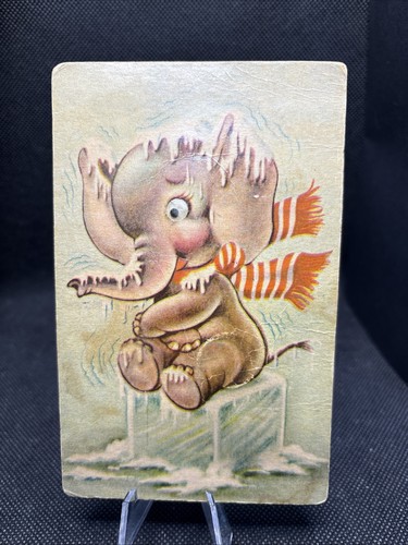 Cartolina souvenir elefante - cartolina:,