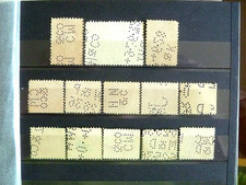 Francobolli rari US Back of