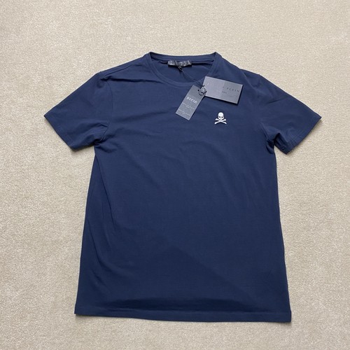 Shirt philipp plein uomo blu - t-shirt,