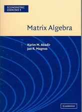 Matrix Algebra by Karim M