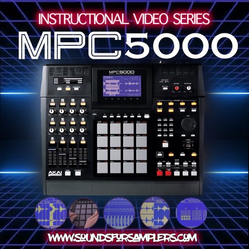 Akai mpc5000 tutorial - akai, dvd