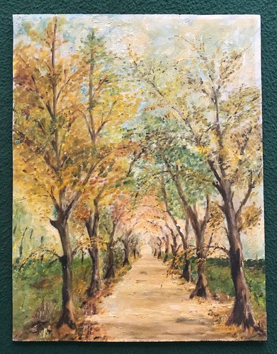 Quadro dipinto olio legno - quadro,
