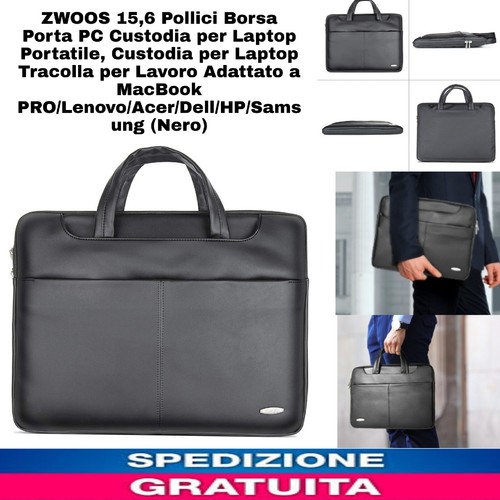 Borsa porta pc custodia - 15,6",