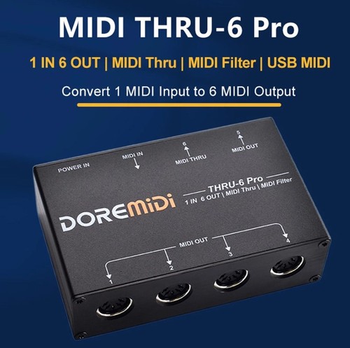 Doremidi interfaccia midi usb - midi,