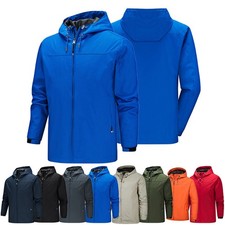 Giacca a vento uomo antipioggia giacca a vento impermeabile traspirante softshell giacca