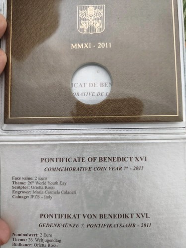 Folder euro commemorativo - ,