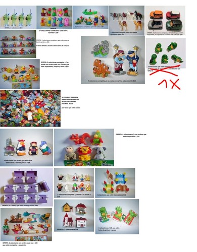 Collection kinder surprise - of,