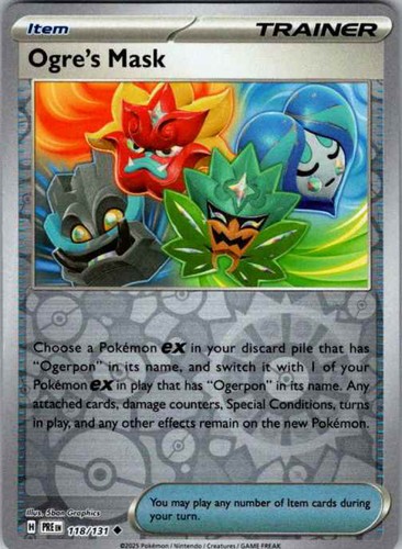 Maschera orco reverse - holo, non