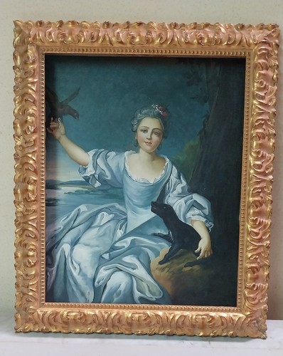 Quadro classico dipinto - classico, dama