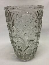 Vaso in cristallo altezza 24,5 cm Ø 16/9 cm arredamento arredo fiori e piante