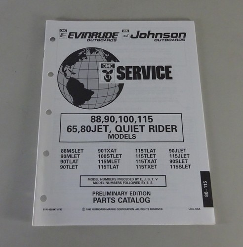 Catalogo parti omc evinrude - parti,