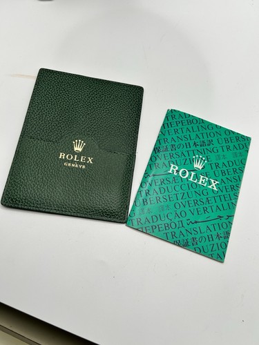 Rolex portafoglio verde - rolex,