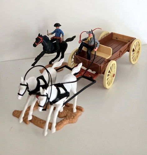 Timpo toys buckboard soldatini - timpo,