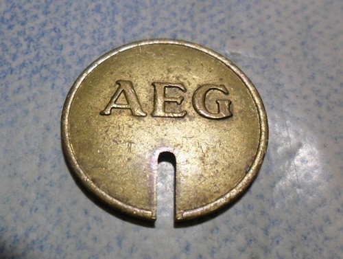Gettone tedesco aeg - tedesco,