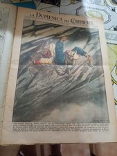 LA DOMENICA DEL CORRIERE 4-9-1955 WALTER BONATTI PICCOLO DRU MONTE BIANCO ALPI