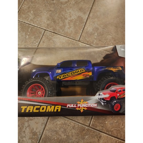Toyota tacoma truck blu - truck,