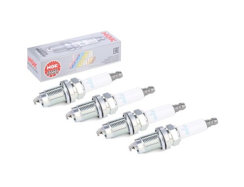Kit candele ngk laser - 4,